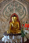 Bagan Myanmar. Sulamani temple. Buddha images.